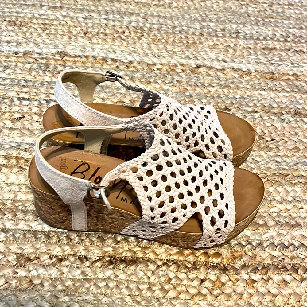 Like new Blowfish cork wedges. Size 7.